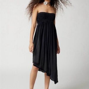 NWOT Out From Under Tessa Convertible Mini Dress Urban Outfitters Black Sz Small